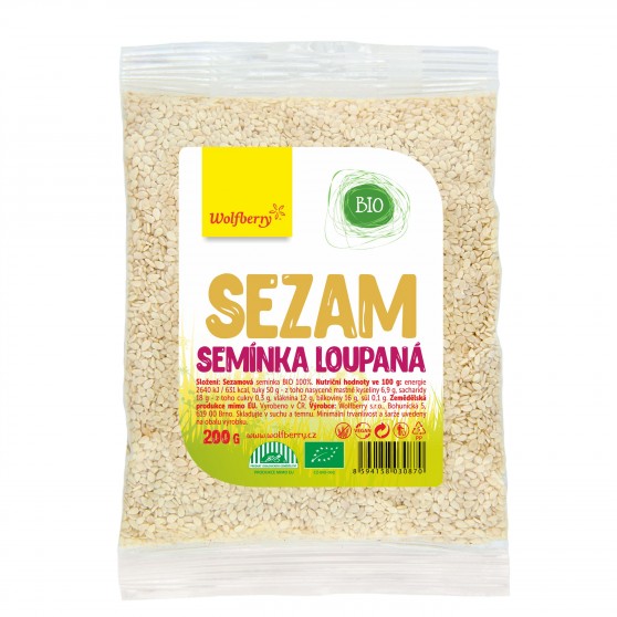 Sezam lúpaný BIO 200 g Wolfberry