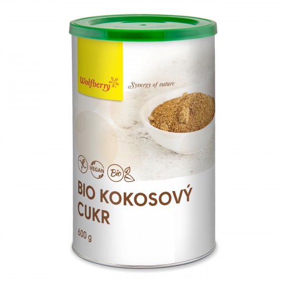 Kokosový cukor BIO 600 g Wolfberry