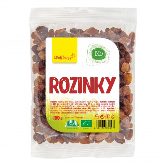 Hrozienka BIO 100 g Wolfberry