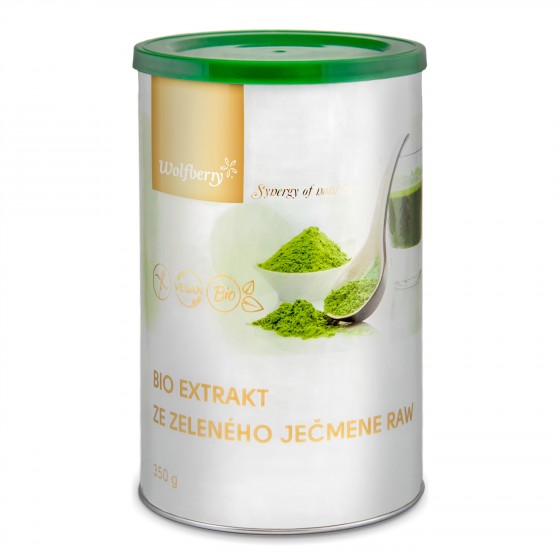 Mladý ječmen šťáva BIO 350 g Wolfberry