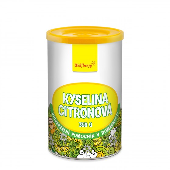 Kyselina citronová 350 g Wolfberry