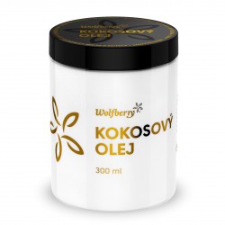 Kokosový olej BIO 300 ml Wolfberry