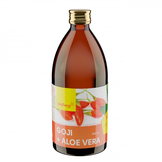 Goji + Aloe vera 500 ml Wolfberry