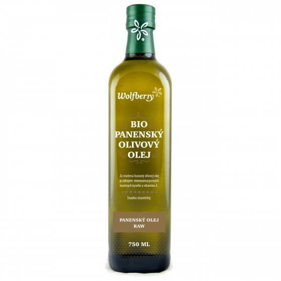 Olivový olej panenský BIO 750 ml Wolfberry