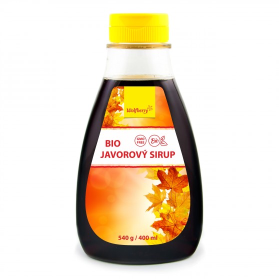 Javorový sirup BIO 540 g Wolfberry