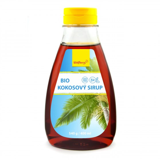 Kokosový sirup BIO 540 g Wolfberry