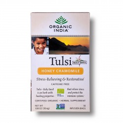 Tulsi med a harmanček BIO 18 sáčkov Organic India