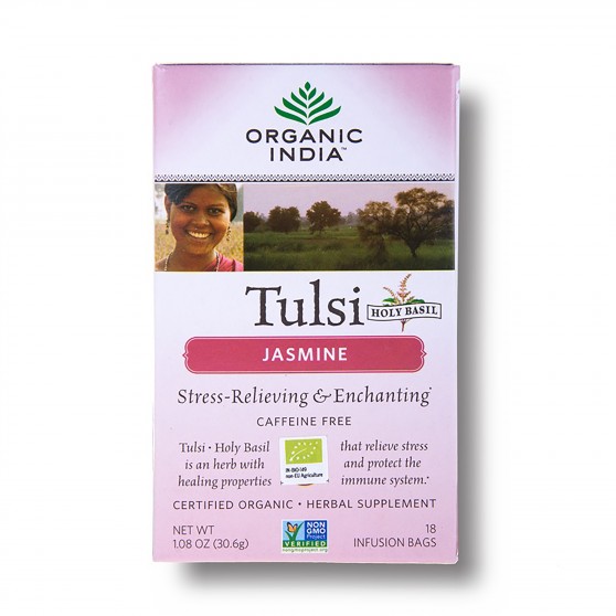 Tulsi jazmín BIO 18 sáčkov Organic India