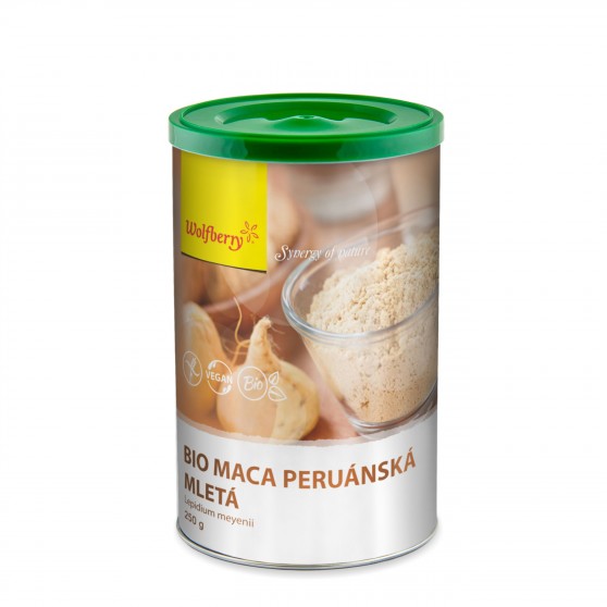 Maca prášok BIO 250 g Wolfberry