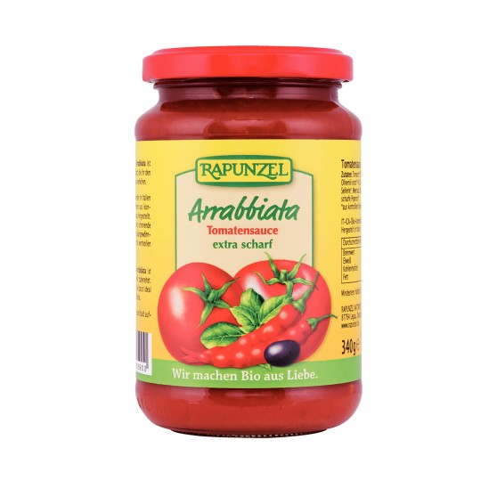 Arrabbiata-omáčka na cestoviny BIO 340 g Rapunzel