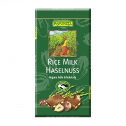 Čokoláda ryžová s kúskami orieškov BIO 100 g Rapunzel